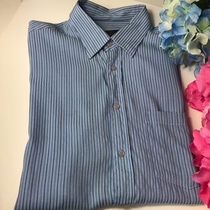 BUGATCHI  UOMO BUTTON DOWN SHIRT.